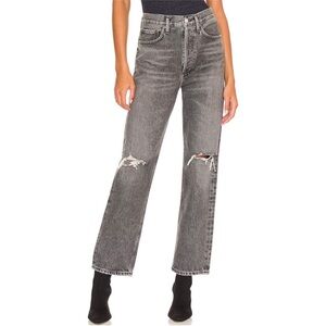 Agolde 90s Mid Rise Loose Fit Jeans in Outline Wash 24 NWT